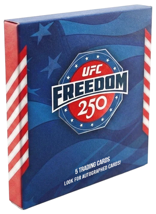 2026 Topps UFC Freedom 250 Factory Sealed Hobby Box
